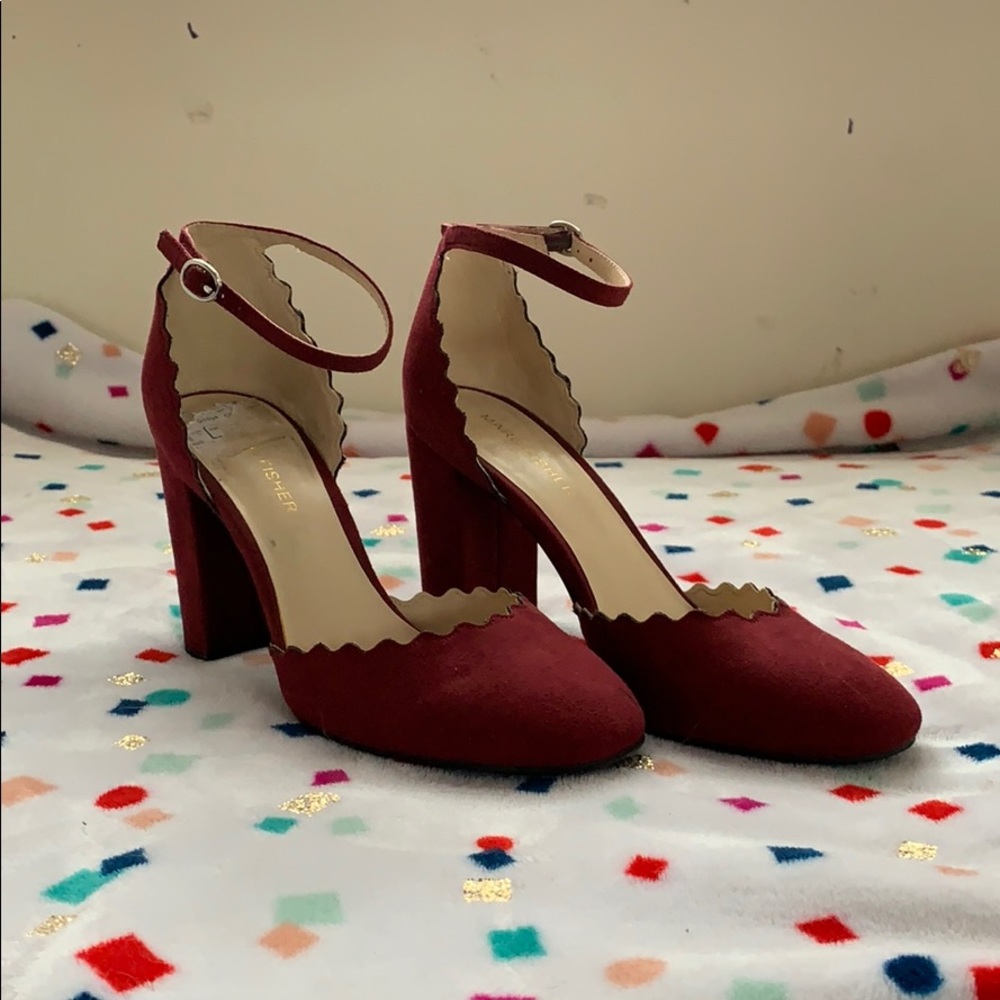 Cute wine heels